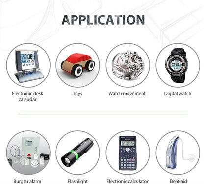 CR2032 Lithium Button Cell Batteries - 3V Coin Battery for Car Keys, Watches & Electronics