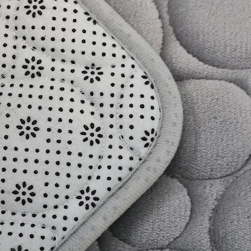 Microfiber Bathroom Mat Set — Non-Slip, Water-Absorbent (3 Pcs)