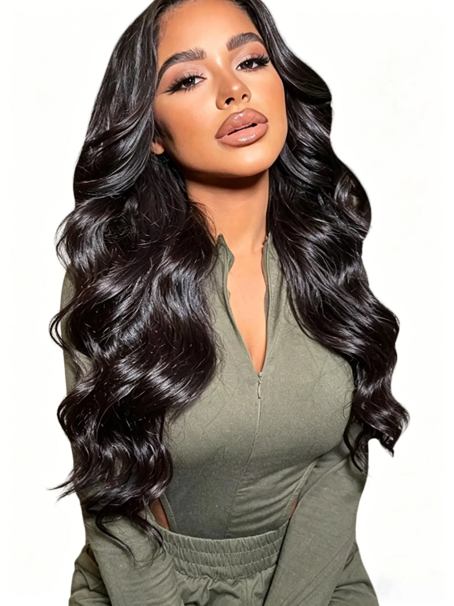 Brazilian Body Wave Human Hair Wig – HD Lace Front, 180% & 200% Density, 16–38 Inch