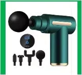 Mini USB Massage Gun - Portable Percussive Massager for Neck, Shoulders & Back