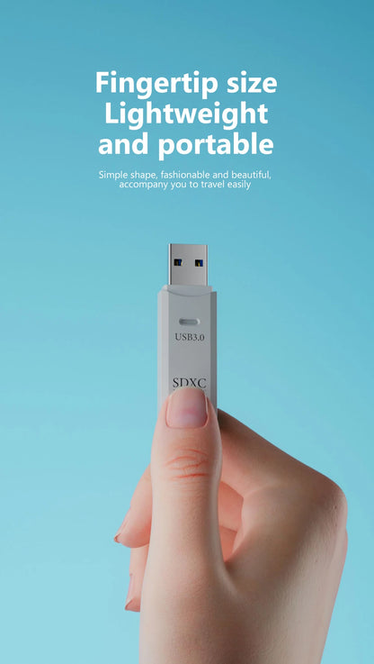 2-in-1 USB SD and microSD Card Reader