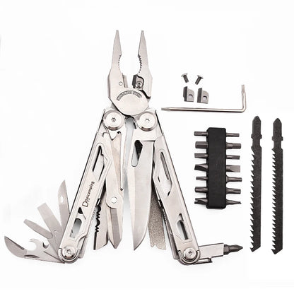 DL30 Multi-Tool Pliers - Premium EDC Survival Gear with Replaceable Parts