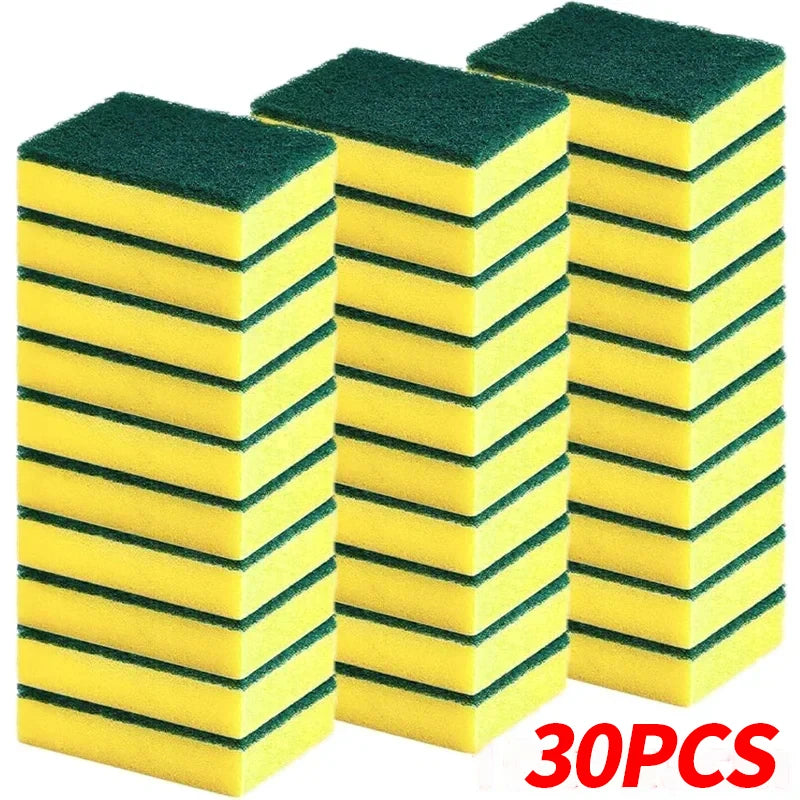 Double-Sided Magic Cleaning Sponge Set | Kitchen Scrubber