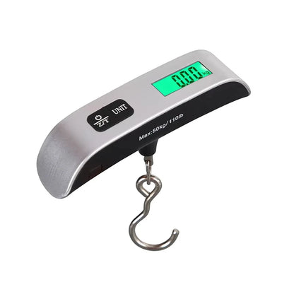 Digital Luggage Scale - 110lb/50kg Portable Travel Weight Scale with LCD Display