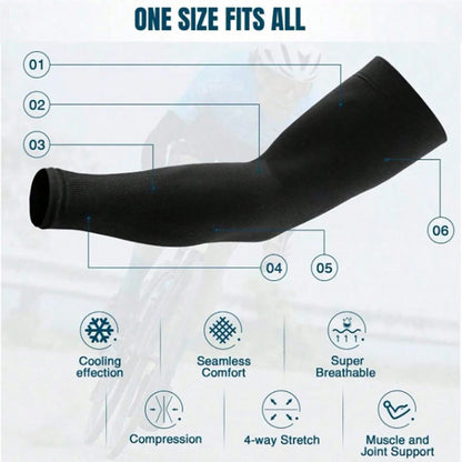Sun Protection Arm Sleeves for Outdoor Activities