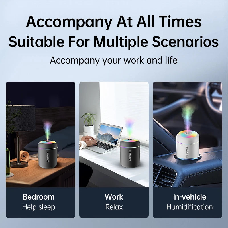 Mini USB Humidifier, 180 mL