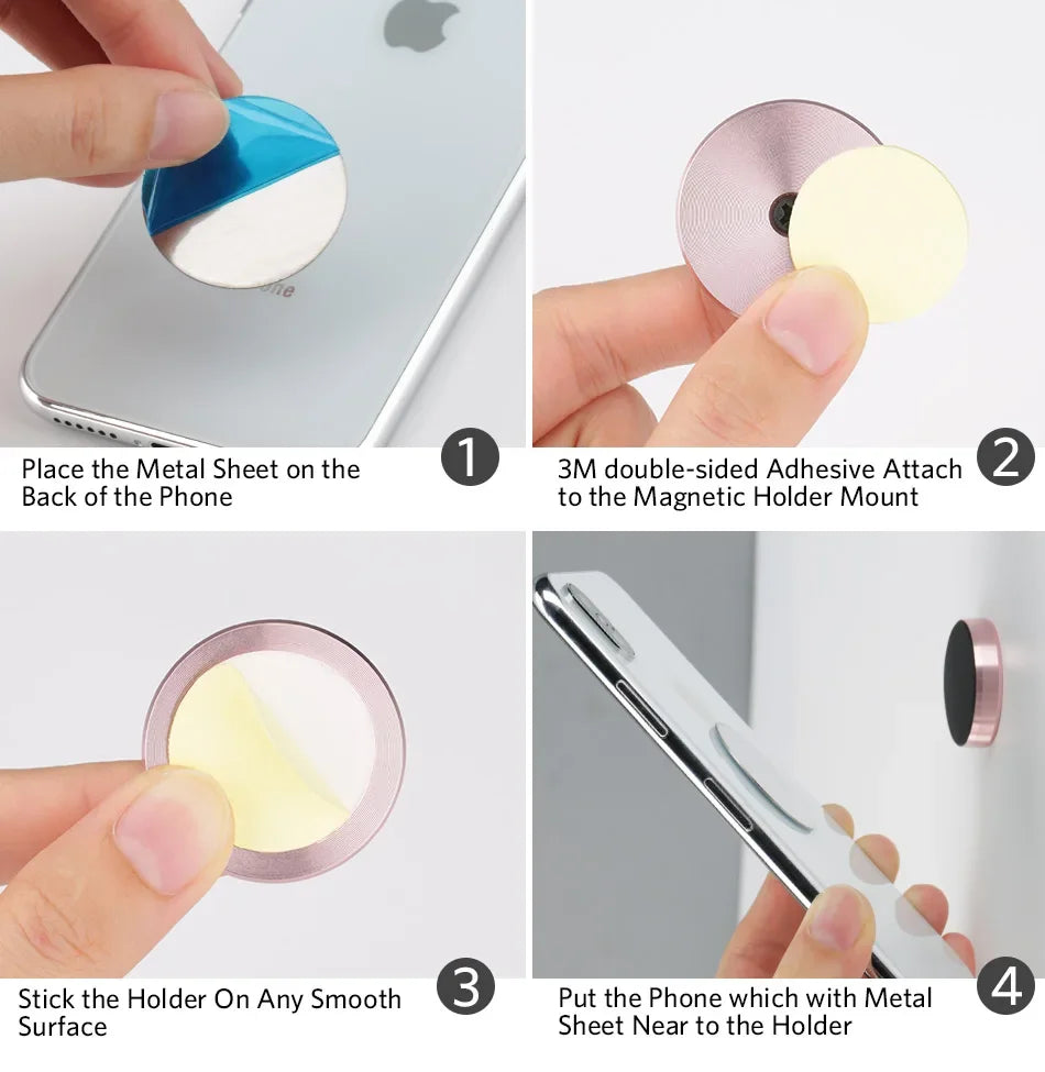 Fixed Magnetic Car Phone Holder