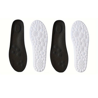 Latex Sport Insoles with Arch Support, Breathable & Deodorizing