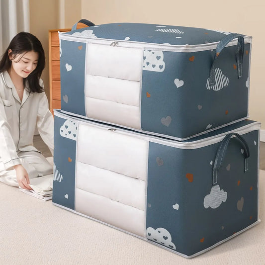 Foldable Quilt & Bedding Storage Bag