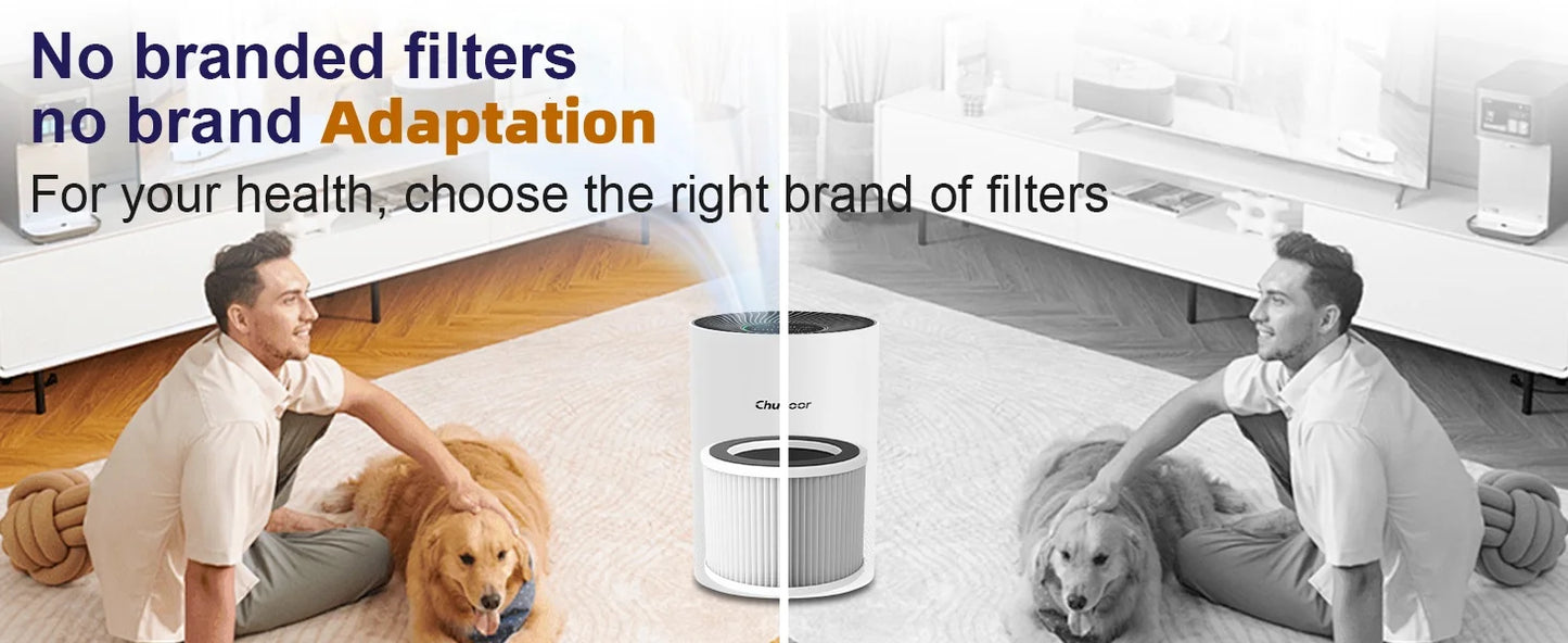 H13 HEPA Replacement Filter – 3-in-1 for PJ01 & PJ08 Air Purifiers - Flexivo