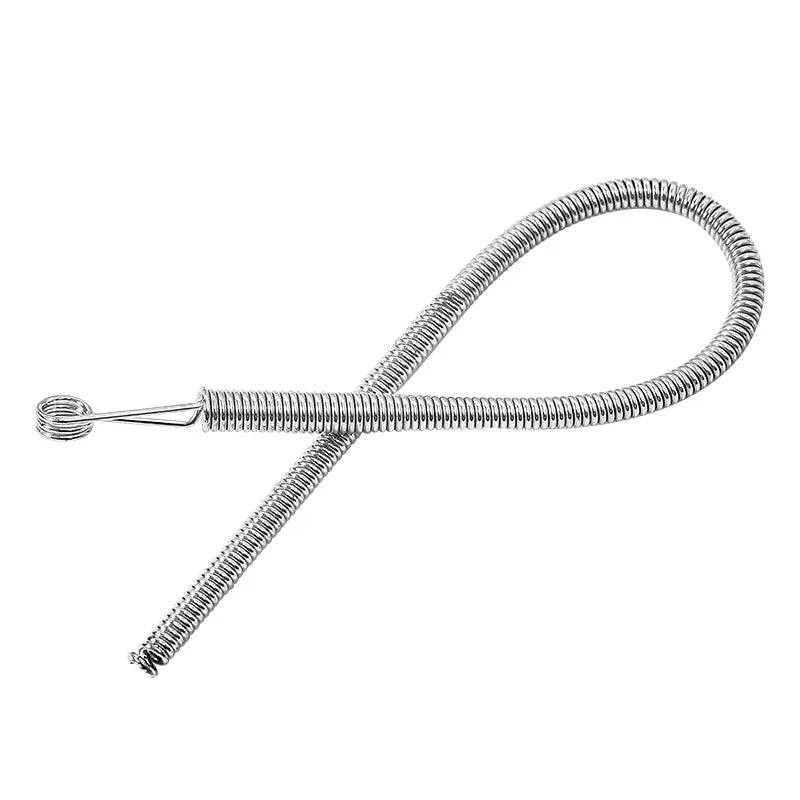Bendable Spring Drawstring Threader Tool — Elastic Band & Cord Guide for Sewing