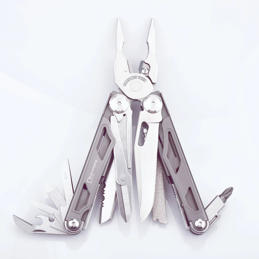 DL30 Multi-Tool Pliers - Premium EDC Survival Gear with Replaceable Parts