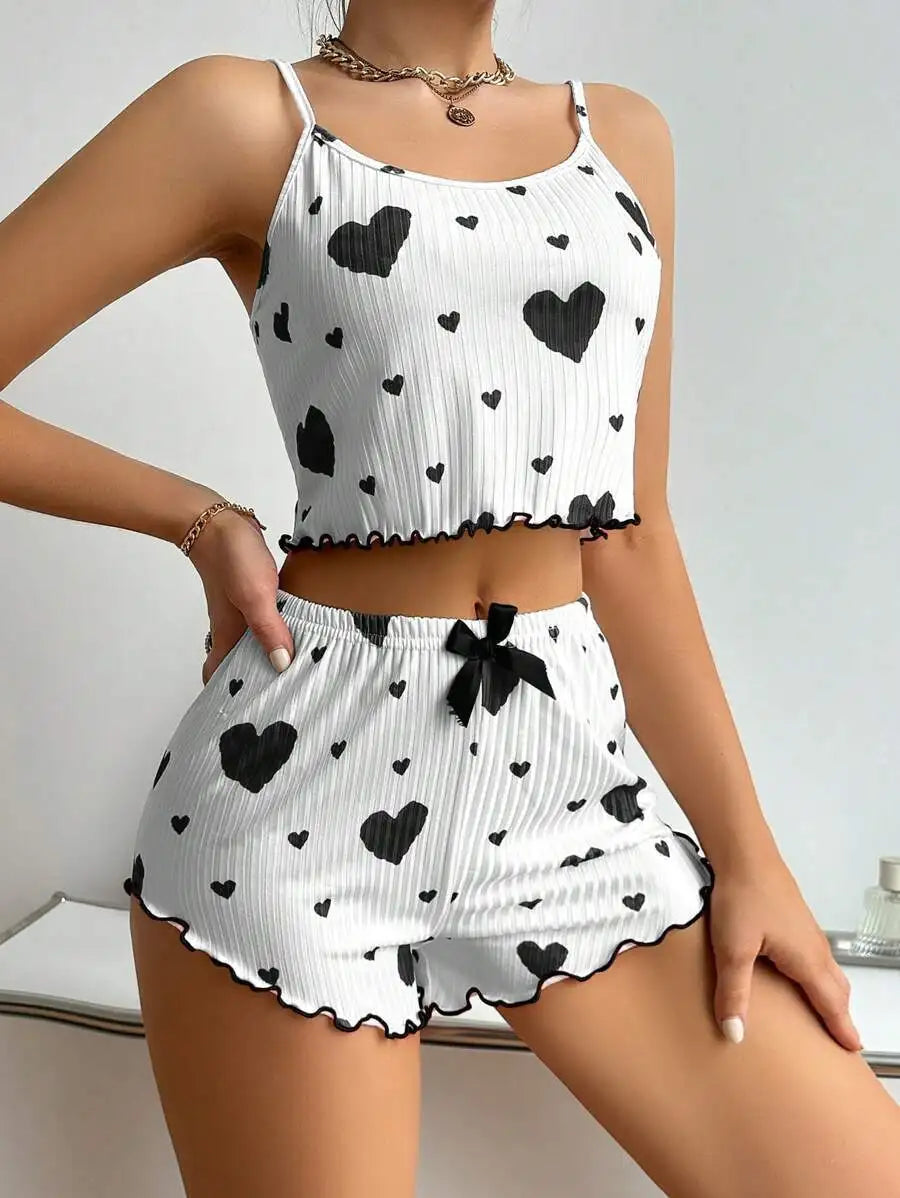 Women's Cami and Shorts Pajama Set