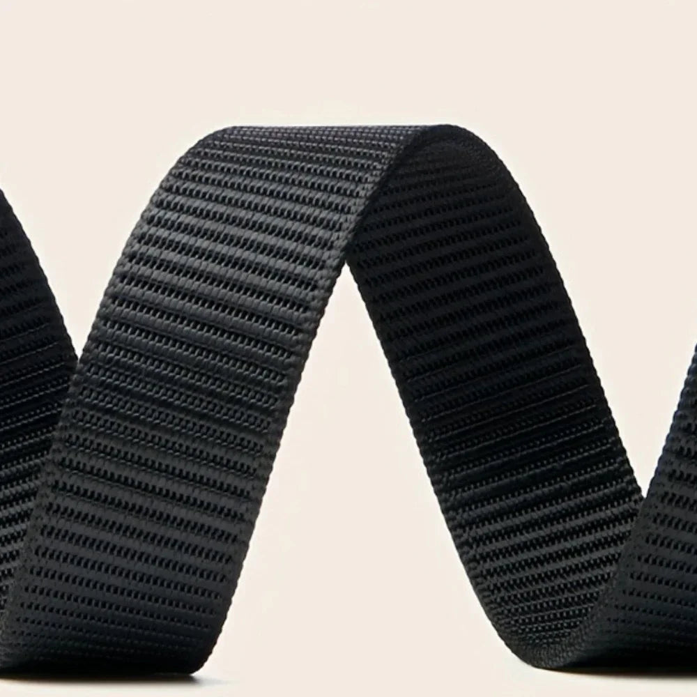 Automatic Buckle Canvas Tactical Belt for Men