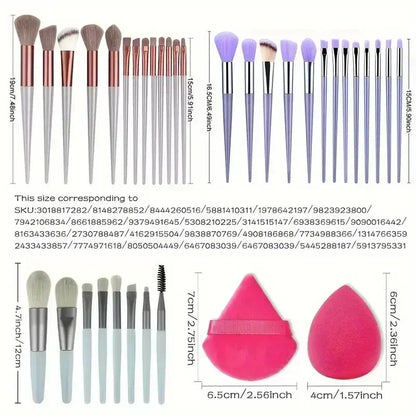 13-Piece Makeup Brush Set