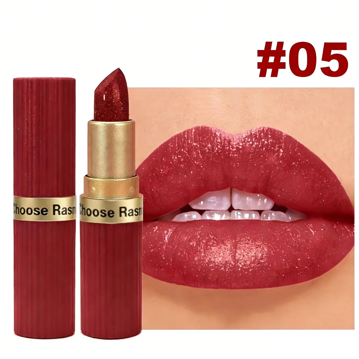 Pearlescent Shimmer Lipstick