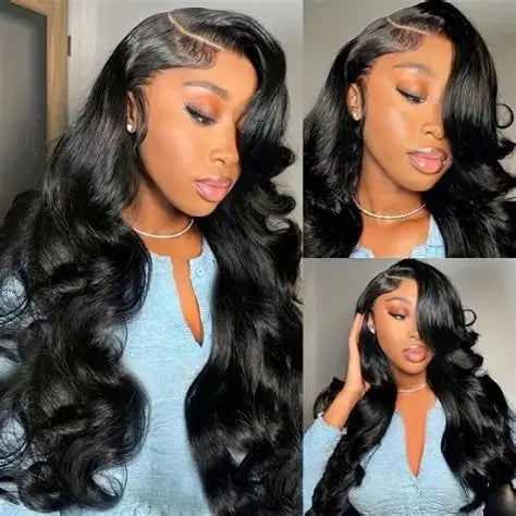 Brazilian Body Wave Human Hair Wig – HD Lace Front, 180% & 200% Density, 16–38 Inch