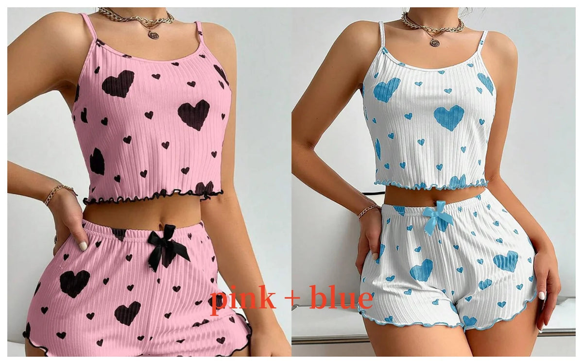Women's Cami and Shorts Pajama Set