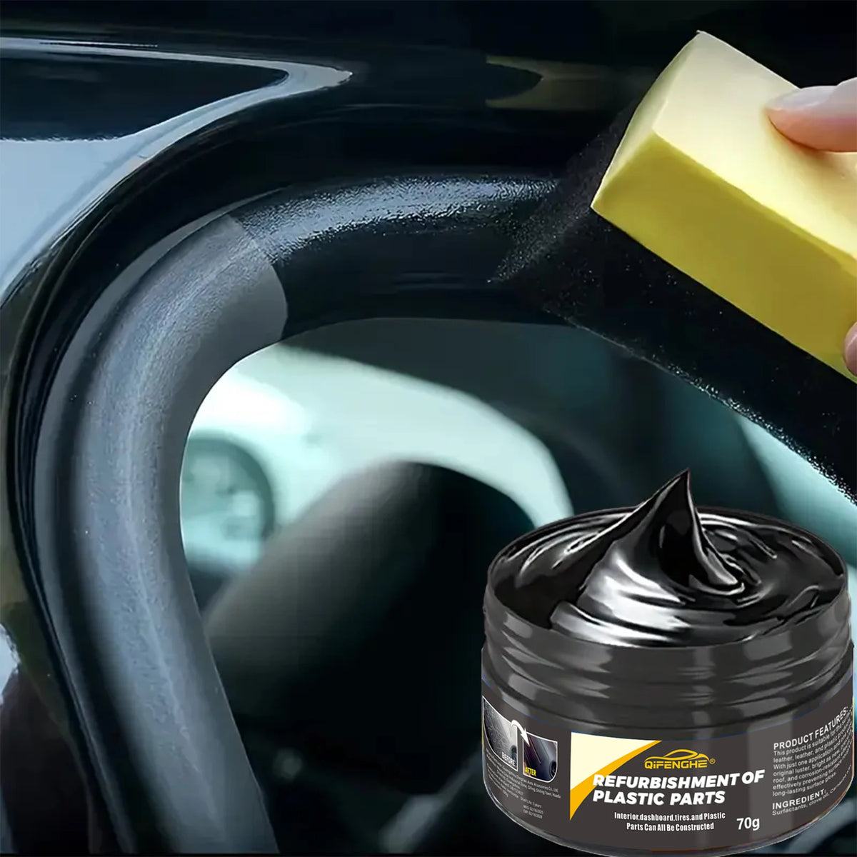 Automotive Plastic Trim Care Cream