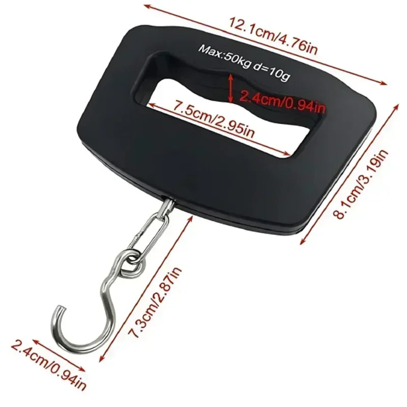 Digital Luggage Scale - 110lb Portable Travel Weight Scale with Backlight Display