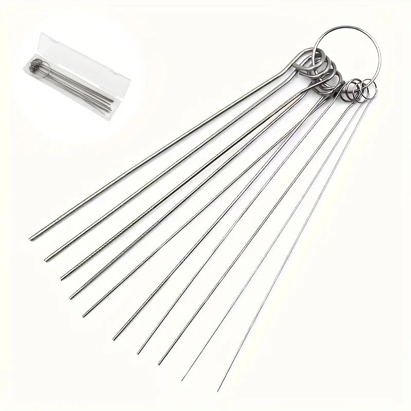 Shower Head Cleaning Brushes, 10-Piece Set