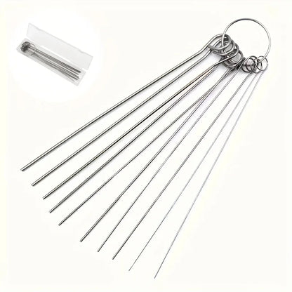 Shower Head Cleaning Brushes, 10-Piece Set