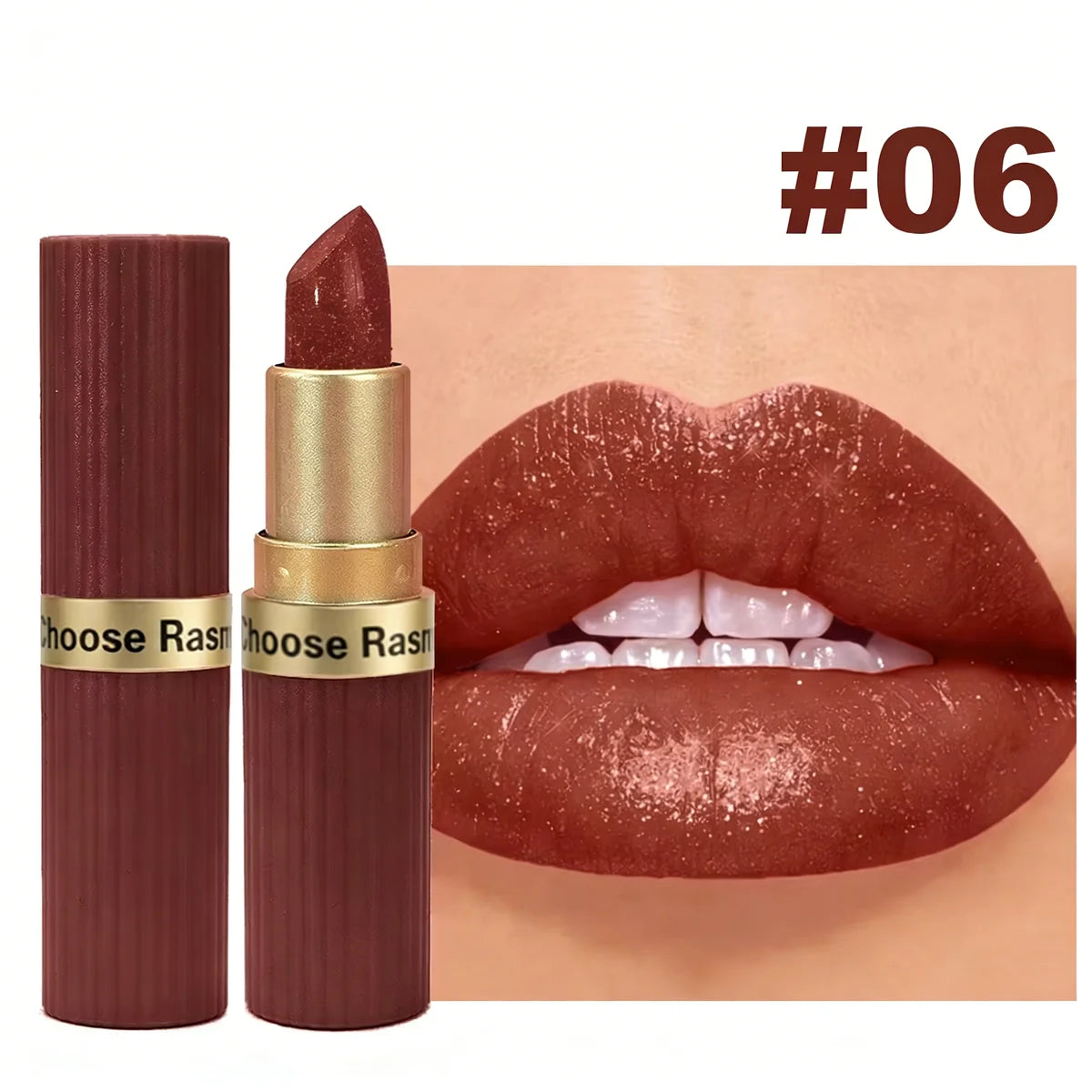 Pearlescent Shimmer Lipstick