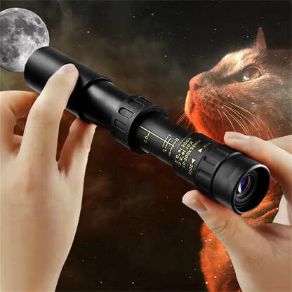 HD Monocular Telescope 10-300x Zoom — Portable for Hunting & Outdoor