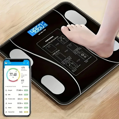 Smart Digital Body Scale - LED Display, 400 lbs Capacity, High Precision Weight Scale