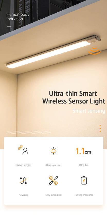 Rechargeable Motion Sensor LED Cabinet Light