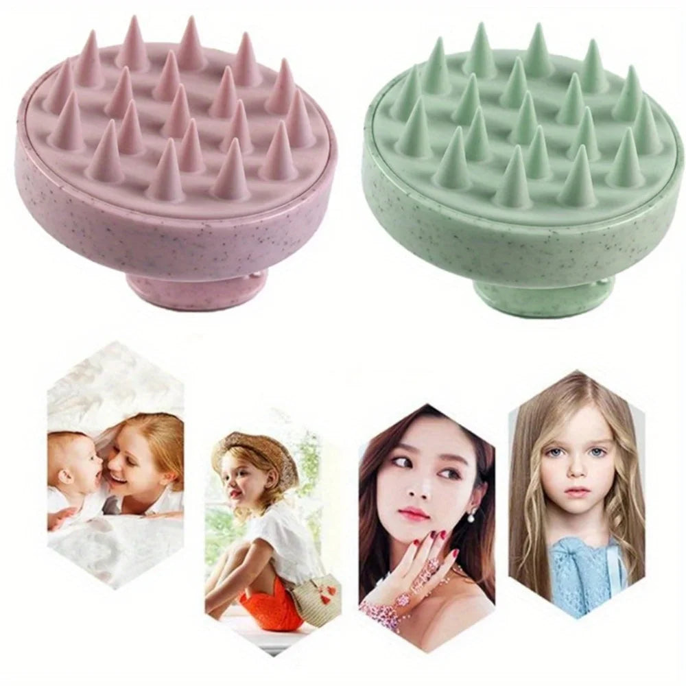 Silicone Shampoo & Scalp Massage Brush