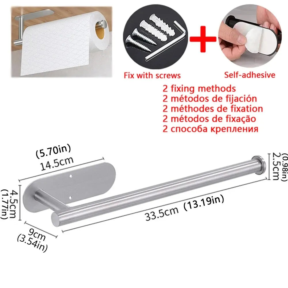Stainless Steel Paper Towel Holder