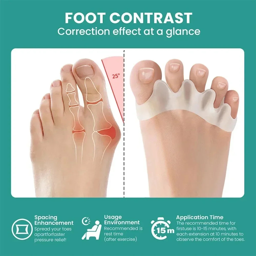 Silicone Toe Separator Cushion (1 Pair)