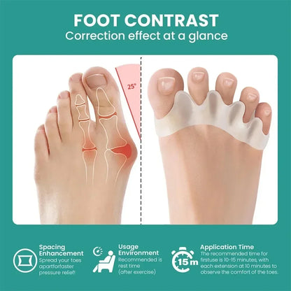 Silicone Toe Separator Cushion (1 Pair)