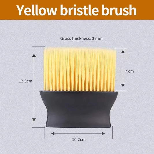 Car Interior Detail Brush with Soft Nylon Bristles