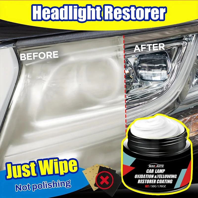 Car Headlight Polishing Paste