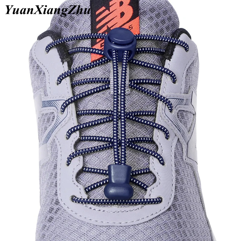 No-Tie Elastic Shoelaces with Quick Lock
