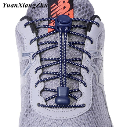 No-Tie Elastic Shoelaces with Quick Lock