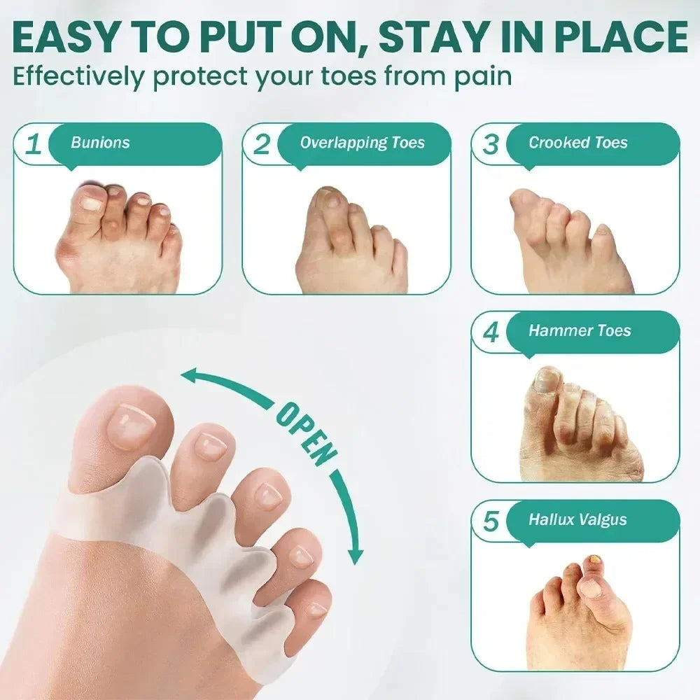 Silicone Toe Separator Cushion (1 Pair)