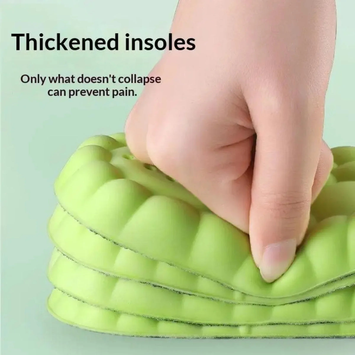 Cushioned Sports Shoe Insoles - 1 Pair