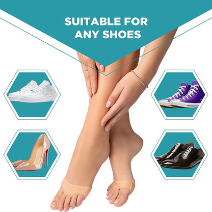 Silicone Gel Toe Separator & Bunion Cushion (2 Pcs)
