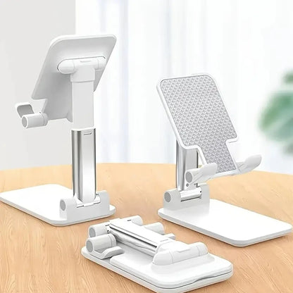Adjustable Desktop Phone & Tablet Stand — Universal Desk Holder