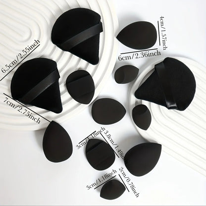 12-Piece Makeup Sponge & Powder Puff Set
