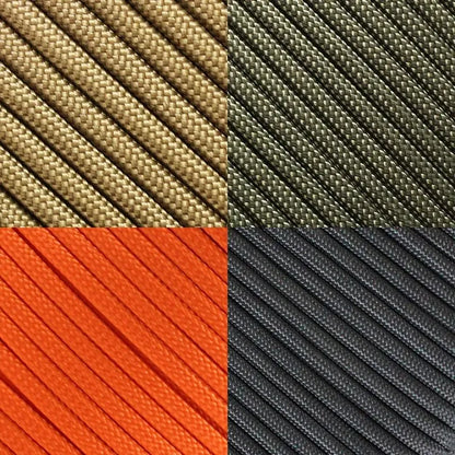 7-Strand Polyester Paracord, 0.16 in Diameter