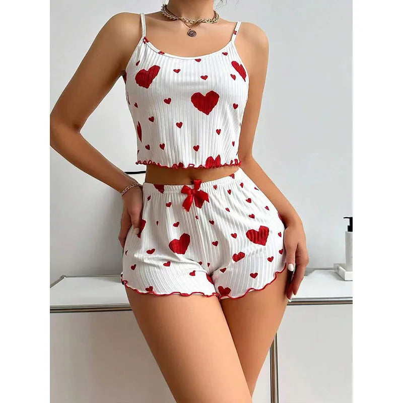 Women's Cami and Shorts Pajama Set