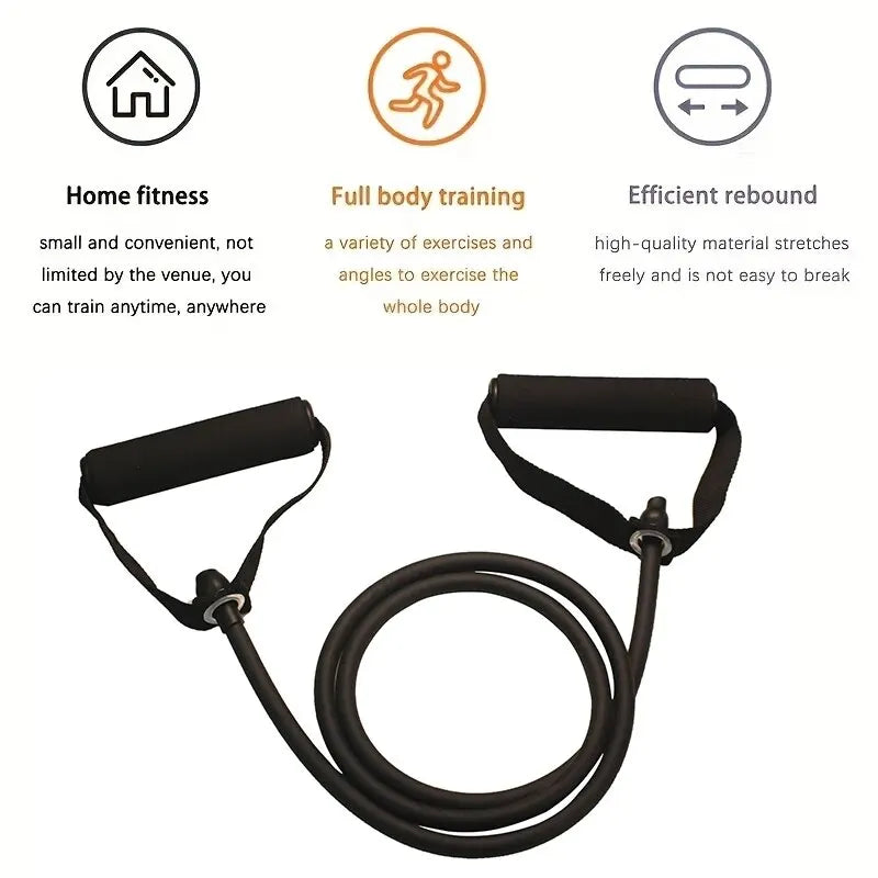 Resistance Bands with Handles, 10–30 lbs