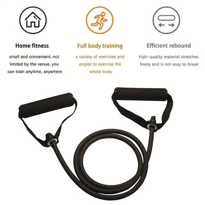 Resistance Bands with Handles, 10–30 lbs
