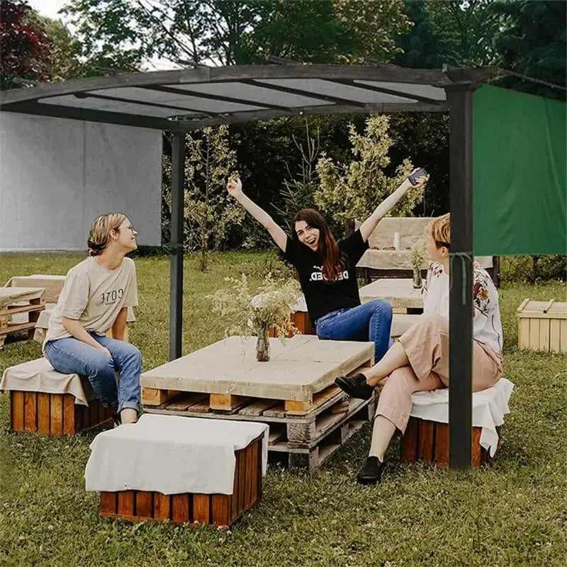 Universal Gazebo Replacement Canopy – Waterproof 190T Polyester, 520x200cm