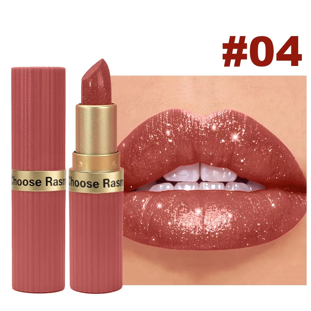Pearlescent Shimmer Lipstick