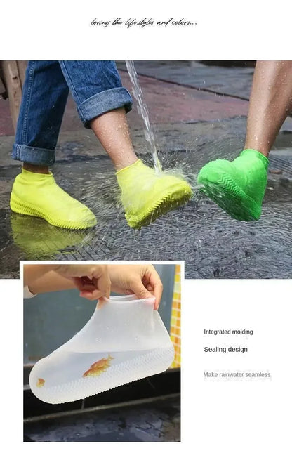 Reusable Rain Shoe Covers, 1 Pair